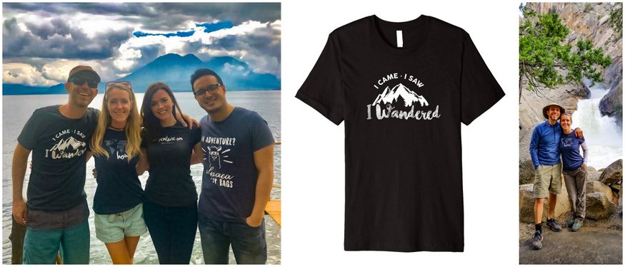 Art of Wanderlust T-shirts