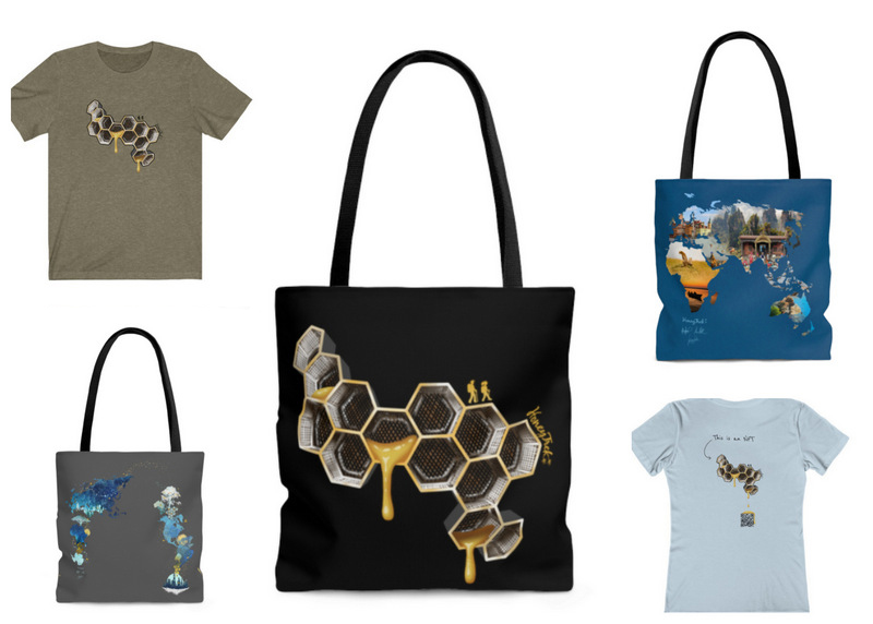 HoneyTrek swag